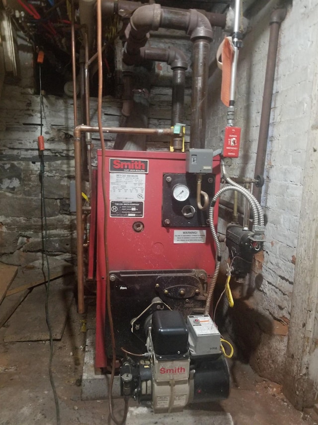 22 Chestnut St, Claremont, NH 03743 - view of utility room
