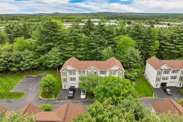 26 Eastwood Way, Manchester, NH 03109 - aerial view of a heavily wooded area