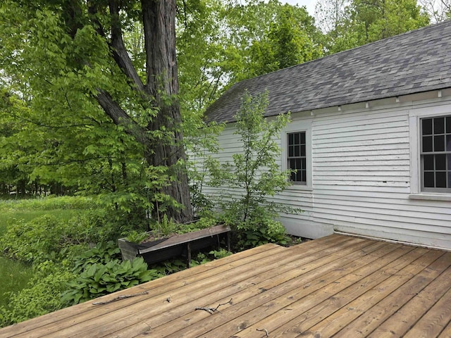 3458 Vt Route 30, Jamaica, VT 05343 - view of wooden deck