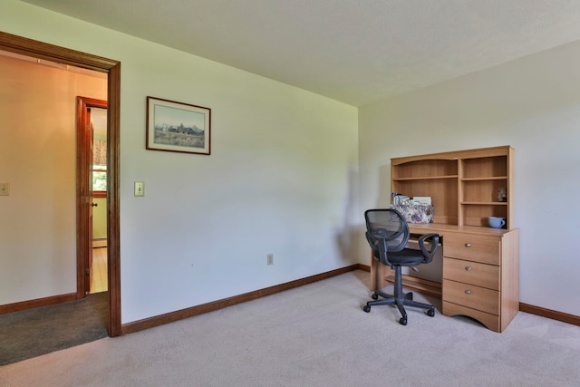 3 Elijah Hill Ln, Londonderry, NH 03053 - home office with light colored carpet, baseboards, and a baseboard heating unit