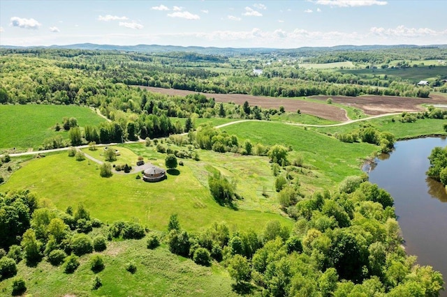 300 River Rd, Enosburg, VT 05450 - overview of rural landscape with a nearby body of water