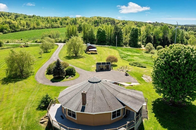 300 River Rd, Enosburg, VT 05450 - view of subject property with a heavily wooded area