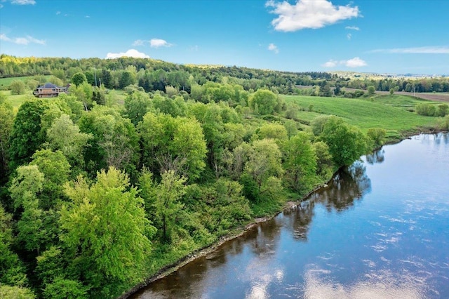 300 River Rd, Enosburg, VT 05450 - bird's eye view of a large body of water and a heavily wooded area