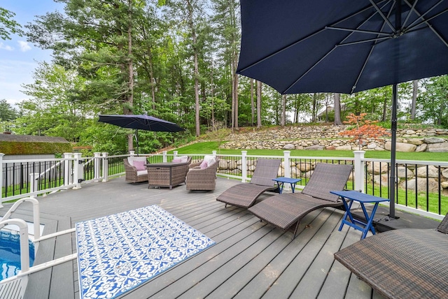 218 Manchester St, Nashua, NH 03064 - view of deck