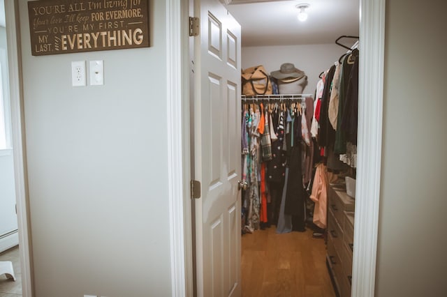 7 Plum St, Concord, NH 03301 - walk in closet featuring wood finished floors