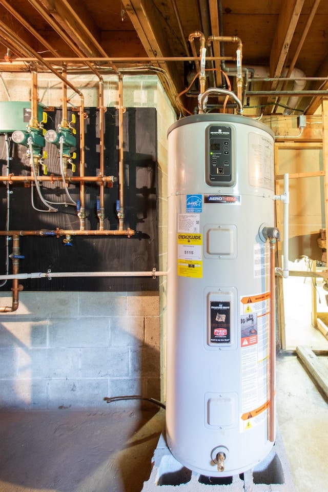 2147 Vt Route 111, Derby, VT 05829 - utility room with water heater