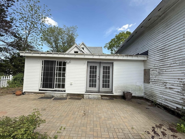 154B Main St, Kingston, NH 03848 - view of patio / terrace with french doors