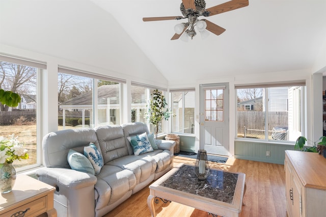 49 Morgan St, Burlington, VT 05408 - sunroom featuring vaulted ceiling and plenty of natural light