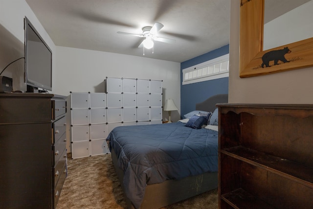 18 State St, Northumberland, NH 03582 - bedroom with carpet flooring and ceiling fan