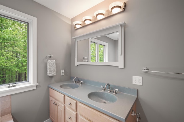 11 Sledding Hill Ln, Lee, NH 03861 - bathroom with double vanity