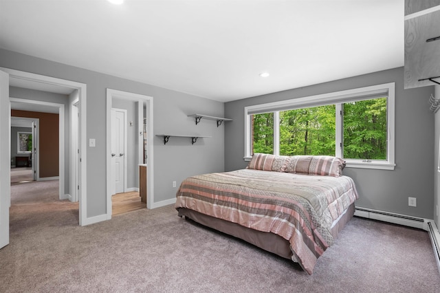 11 Sledding Hill Ln, Lee, NH 03861 - carpeted bedroom featuring baseboards and recessed lighting