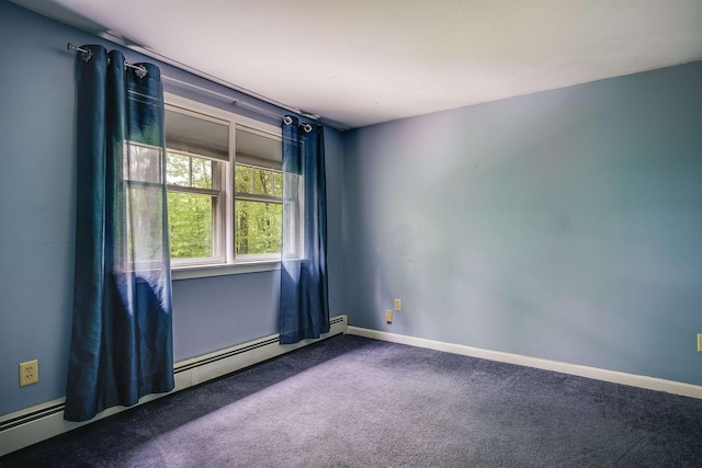 185 Whitford St, Manchester, NH 03104 - spare room with dark carpet and baseboards