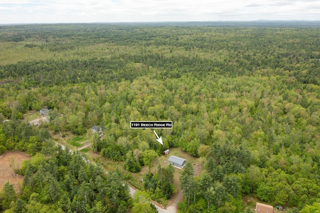 1191 Beech Ridge Rd, North Berwick, ME 03906 - view of property location with a heavily wooded area