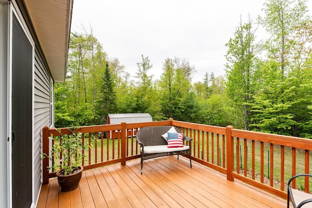1191 Beech Ridge Rd, North Berwick, ME 03906 - view of wooden deck