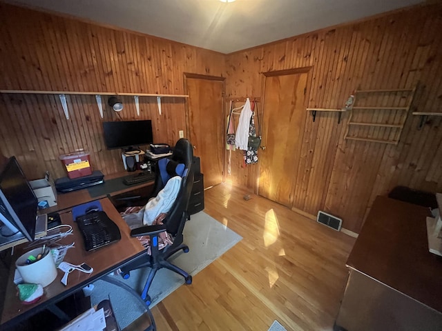 14 Brierwood Ln, Burlington, VT 05408 - office space featuring wood finished floors and wood walls