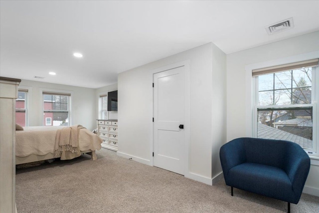 140 S Mast St, Goffstown, NH 03045 - carpeted bedroom with multiple windows, recessed lighting, and baseboards