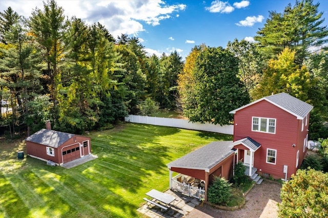 140 S Mast St, Goffstown, NH 03045 - view from above of property