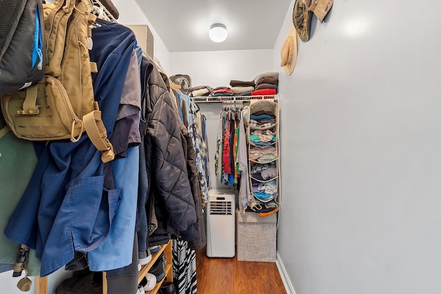 19 Steeple Chase Dr, Hampstead, NH 03841 - spacious closet featuring wood finished floors