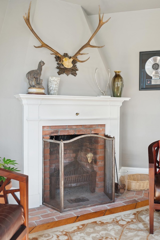 9671 Vt Route 12, Barnard, VT 05031 - detailed view of a fireplace