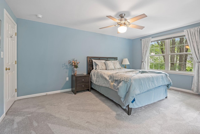 15 Fox Meadow Ln, Merrimack, NH 03054 - carpeted bedroom featuring baseboards and ceiling fan