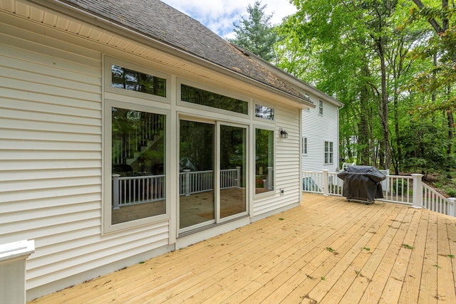 15 Fox Meadow Ln, Merrimack, NH 03054 - deck with grilling area