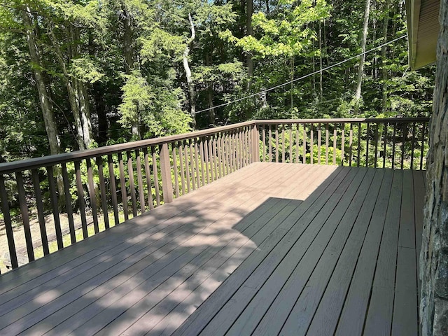 19 Alpendorf Loop, Bartlett, NH 03812 - deck featuring a wooded view