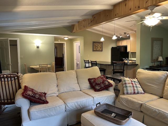 19 Alpendorf Loop, Bartlett, NH 03812 - living room featuring a ceiling fan