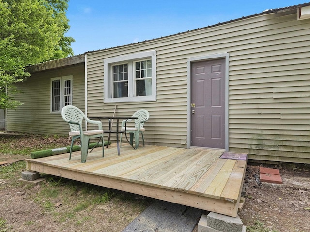 450 Leighton Corner Rd, Wakefield, NH 03872 - view of wooden terrace