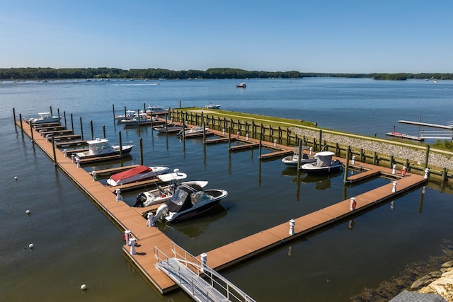 22 Little Bay Dr, Dover, NH 03820 - dock with a water view