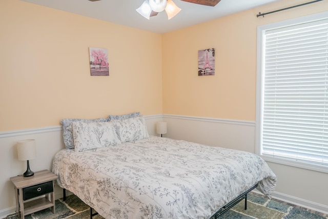 2 Alex Ct, Somersworth, NH 03878 - bedroom featuring baseboards and a ceiling fan