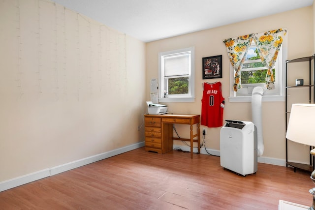 58 Branch Tpke Unit 69Aka A22, Concord, NH 03301 - home office with wood finished floors and baseboards