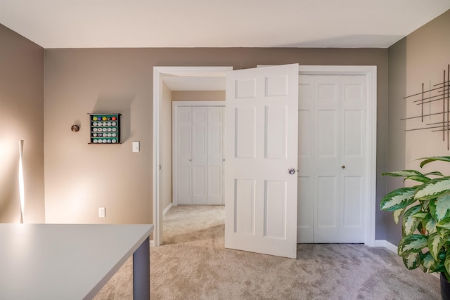 16 Pulpit Run, Amherst, NH 03031 - hallway featuring light carpet and baseboards