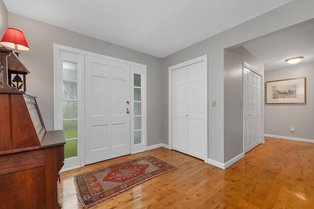 223 Deering Center Rd, Deering, NH 03244 - foyer featuring light wood-style floors and baseboards