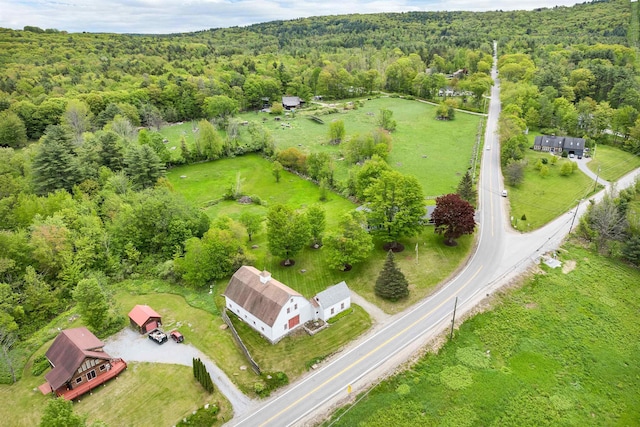 223 Deering Center Rd, Deering, NH 03244 - aerial view of a heavily wooded area