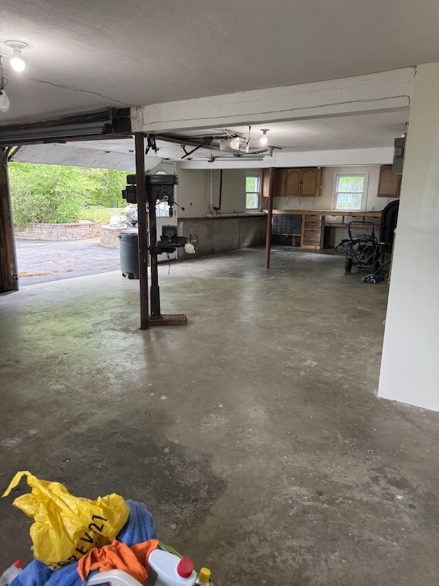9 Quarry Rd, Hampstead, NH 03841 - garage featuring a garage door opener