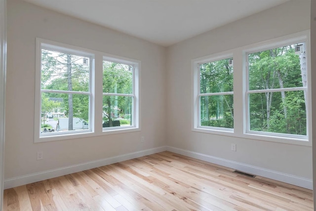 28 Colony Dr, Barnstead, NH 03225 - spare room with healthy amount of natural light, baseboards, and light wood-style floors