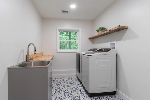 28 Colony Dr, Barnstead, NH 03225 - laundry area with separate washer and dryer and baseboards