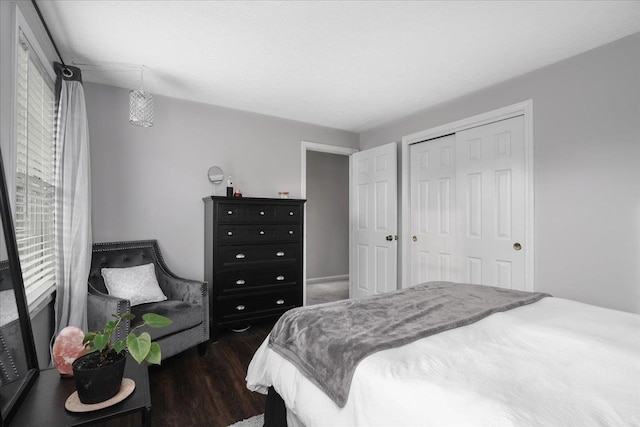 37 Level St, Merrimack, NH 03054 - bedroom featuring wood finished floors and a closet