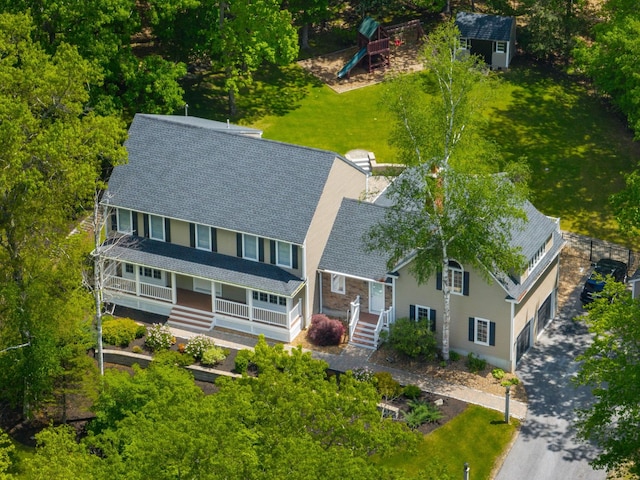 47 Blossom Rd, Windham, NH 03087 - view from above of property