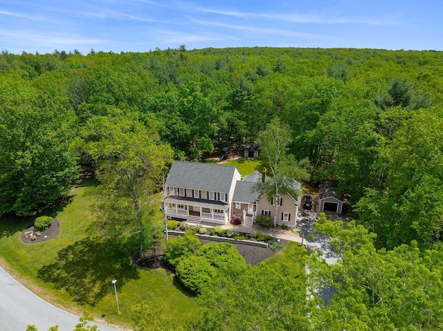 47 Blossom Rd, Windham, NH 03087 - view from above of property featuring a forest