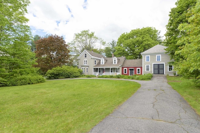 2 Streeter Hill Rd, Chesterfield, NH 03466 - view of front of house with a front lawn and driveway