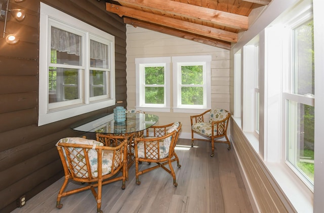 689 Hard Scrabble Rd, Sweden, ME 04008 - view of sunroom / solarium