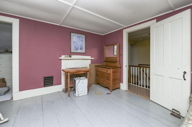 31 Main St, Sandown, NH 03873 - interior space featuring hardwood / wood-style flooring and an upstairs landing