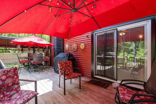 72 Beaver Rd, Strafford, NH 03884 - deck featuring outdoor dining area and area for grilling