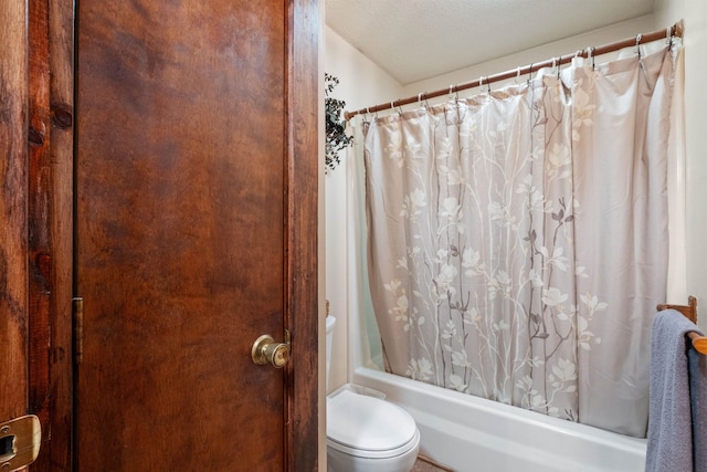 72 Beaver Rd, Strafford, NH 03884 - bathroom featuring shower / bath combo and toilet