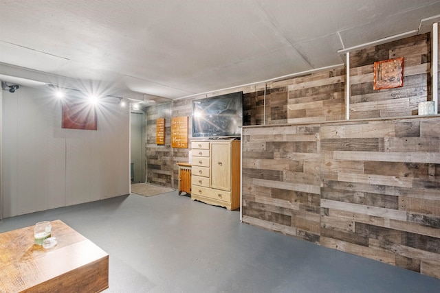 72 Beaver Rd, Strafford, NH 03884 - finished basement with wooden walls