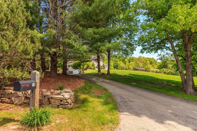 19 Cambridge Rd, Hampstead, NH 03841 - view of asphalt driveway