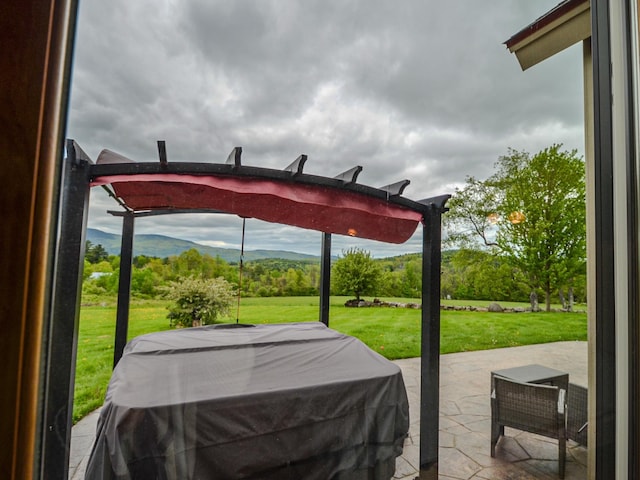 93 Rowell Hill Rd, New London, NH 03257 - view of patio featuring area for grilling