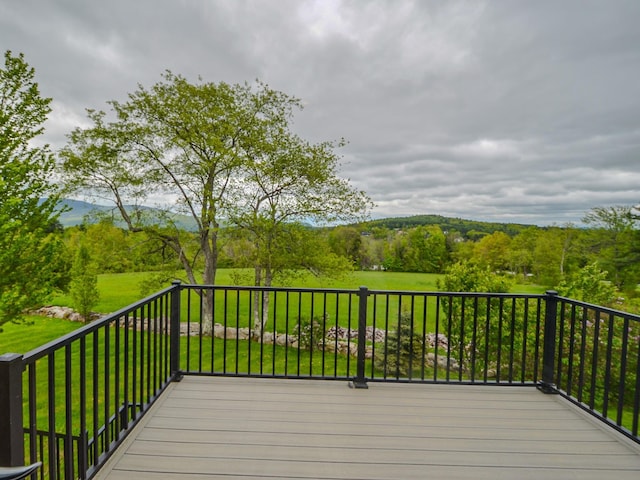 93 Rowell Hill Rd, New London, NH 03257 - view of wooden terrace