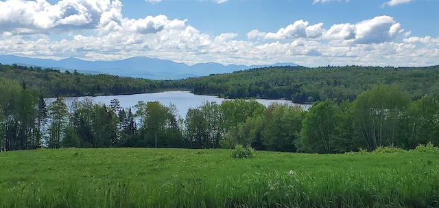 7 Sunset Ln, Concord, VT 05824 - mountain view featuring a forest and a large body of water